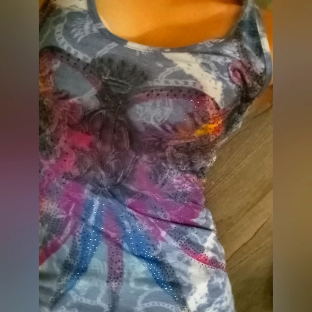 Christian Audigier Maxi Dress